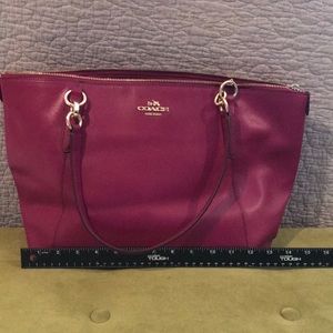Coach Purple Purse